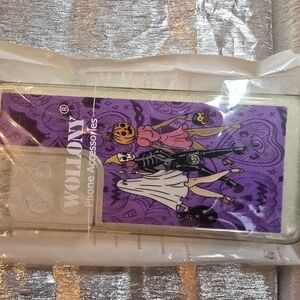 Wollony Halloween Phone Case with Purple Design